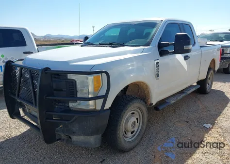 2017 Ford F-250 Xl from USA, damaged, VIN 1FT7X2B62HEC15787